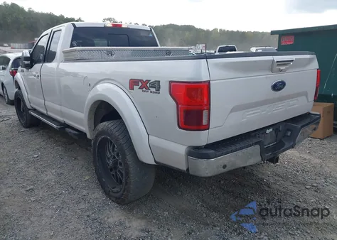 2018 Ford F-150 Lariat из США, поврежденный, VIN 1FTEX1E58JKG03716